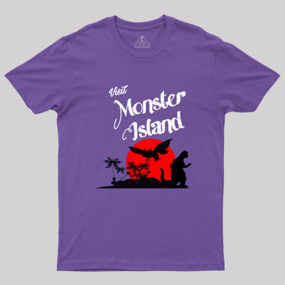 Visit Monster Island Geek T-Shirt