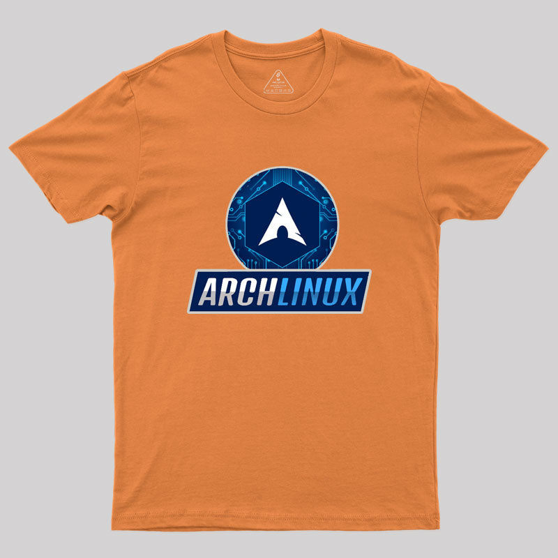 Cyber security - Ethical Hacker - Arch Linux Geek T-Shirt