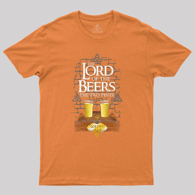 The Lord of the Beers Geek T-Shirt