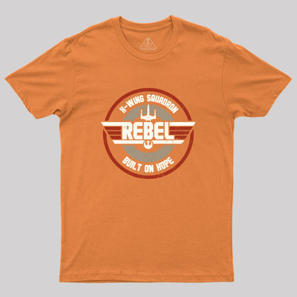 Rebel X-Wing Squadron Top Gun New Pop Turbo Geek T-Shirt