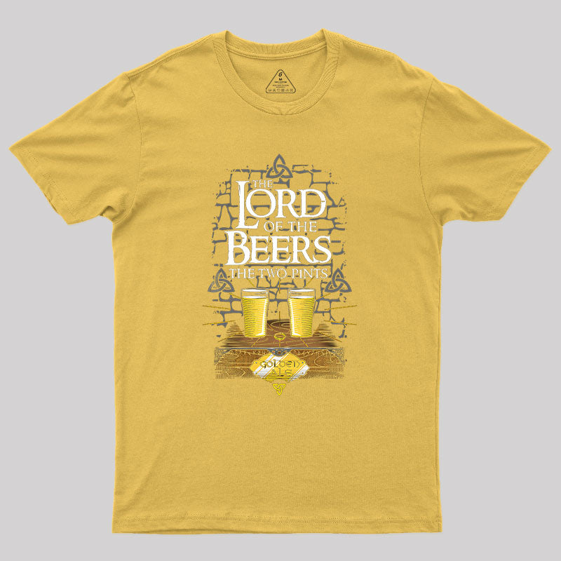 The Lord of the Beers Geek T-Shirt