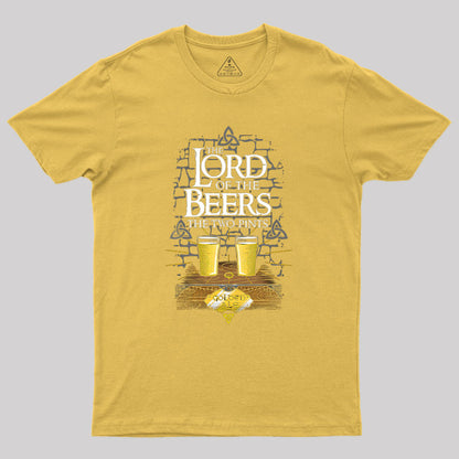 The Lord of the Beers Geek T-Shirt