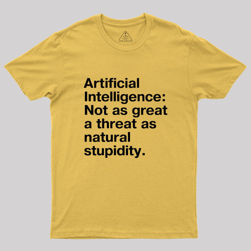 Artificial Intelligence Geek T-Shirt