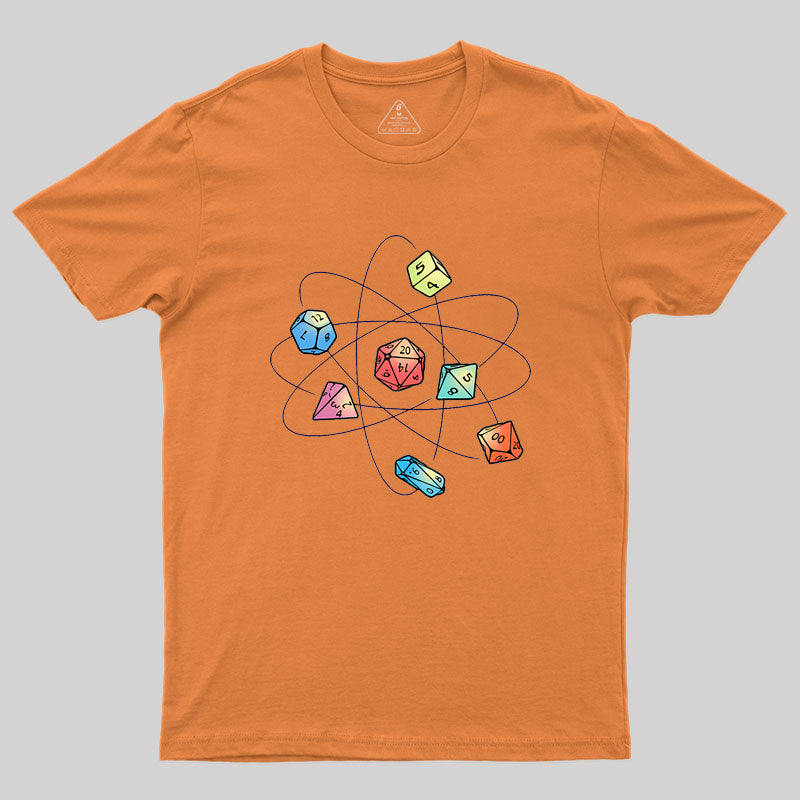 Dice Atom Geek T-Shirt