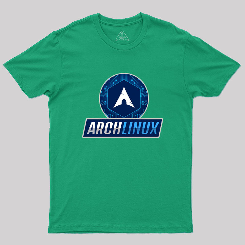 Cyber security - Ethical Hacker - Arch Linux Geek T-Shirt