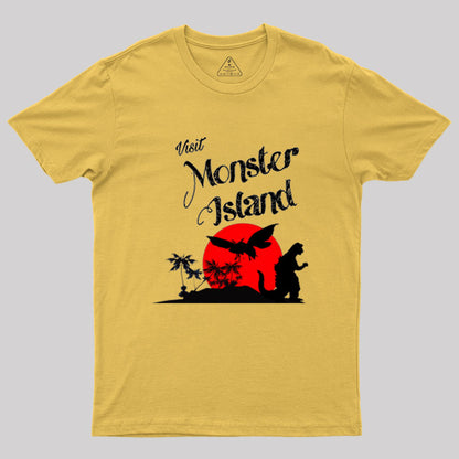 Visit Monster Island Geek T-Shirt