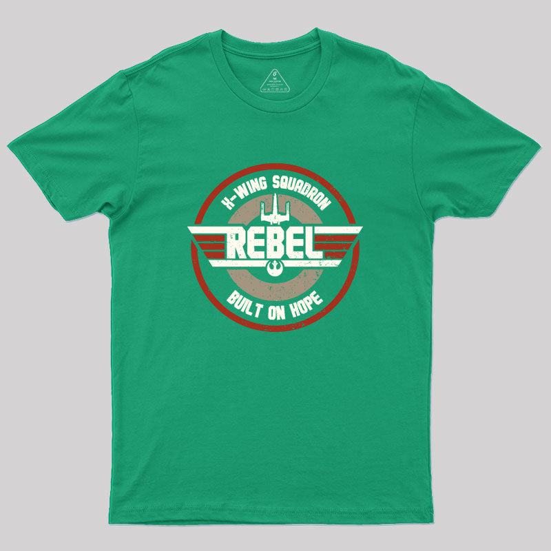 Rebel X-Wing Squadron Top Gun New Pop Turbo Geek T-Shirt