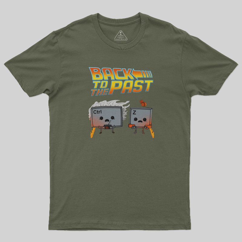 Back to the Past by Ctrl Z T-Shirt