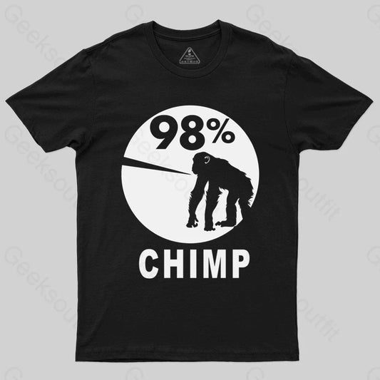 98 Percent Chimp T-shirt - Geeksoutfit