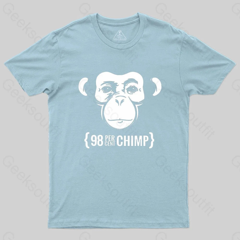 98 Percent Chimp T-Shirt - Geeksoutfit