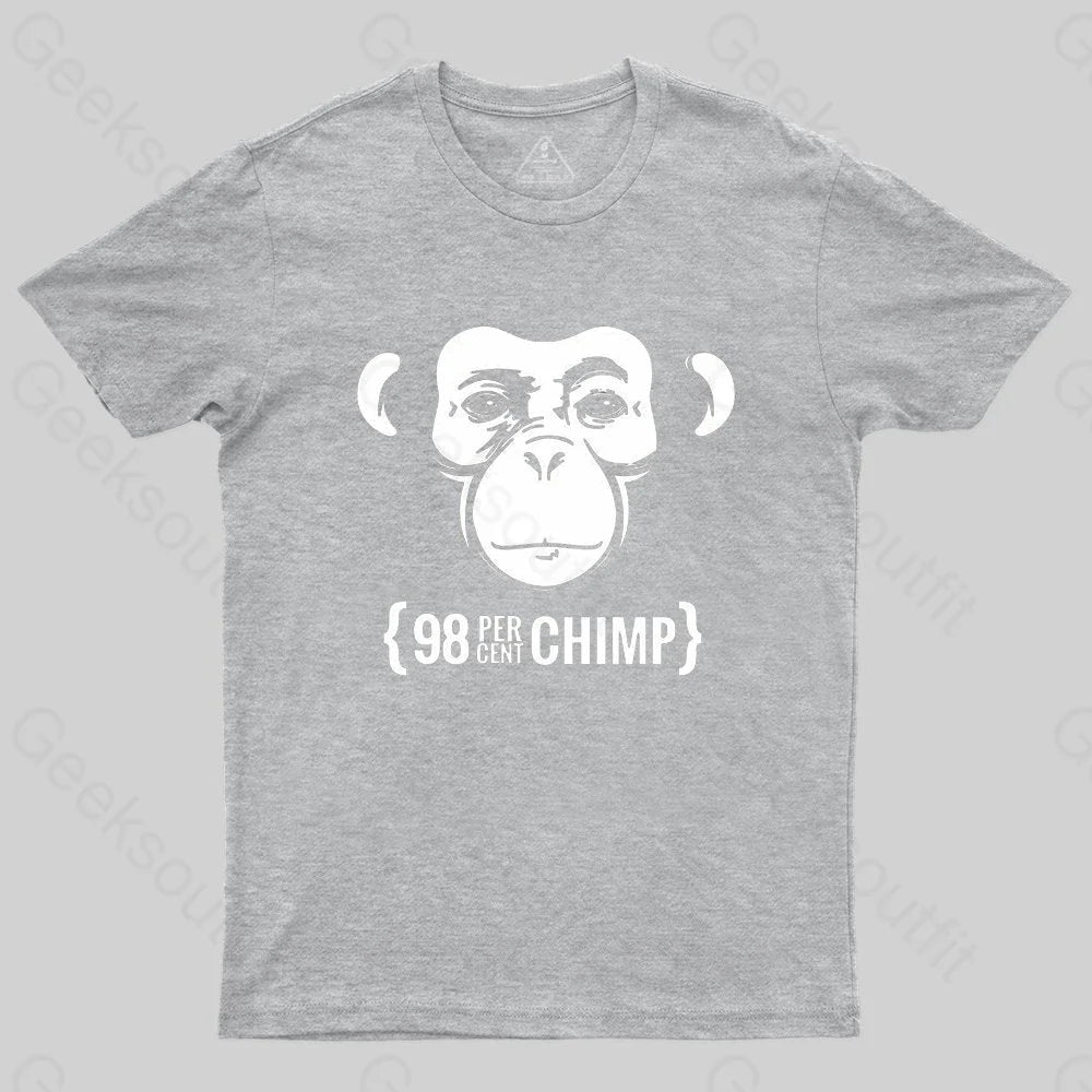 98 Percent Chimp T-Shirt - Geeksoutfit