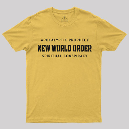 New World Order Spiritual Conspiracy T-Shirt