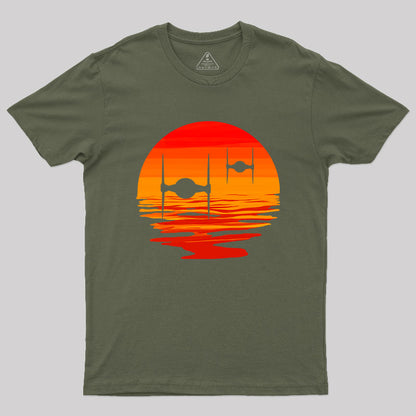 Tie Fighter Sunset 2.0 T-Shirt