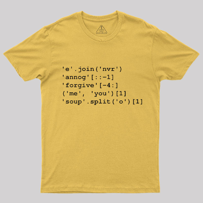 Rick Roll in Python T-Shirt