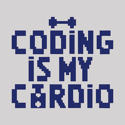 Coding Is My Cardio Geek T-Shirt