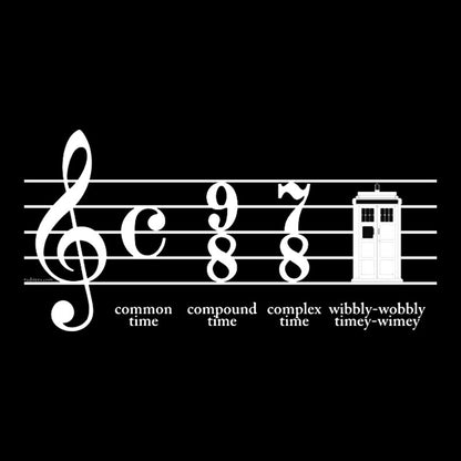 Wibbly-wobbly Timey-wimey Geek T-Shirt