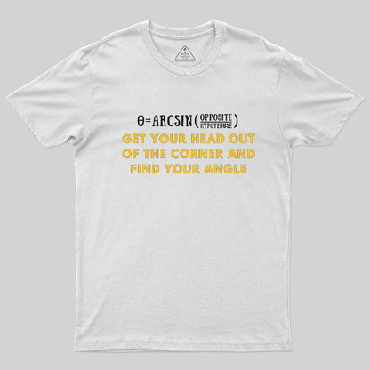 Funny Trigonometry Equation Nerdy Math T-Shirt