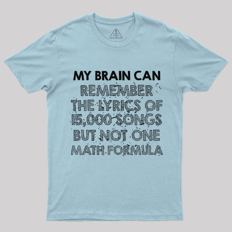 My Brain Can Remember T-Shirt