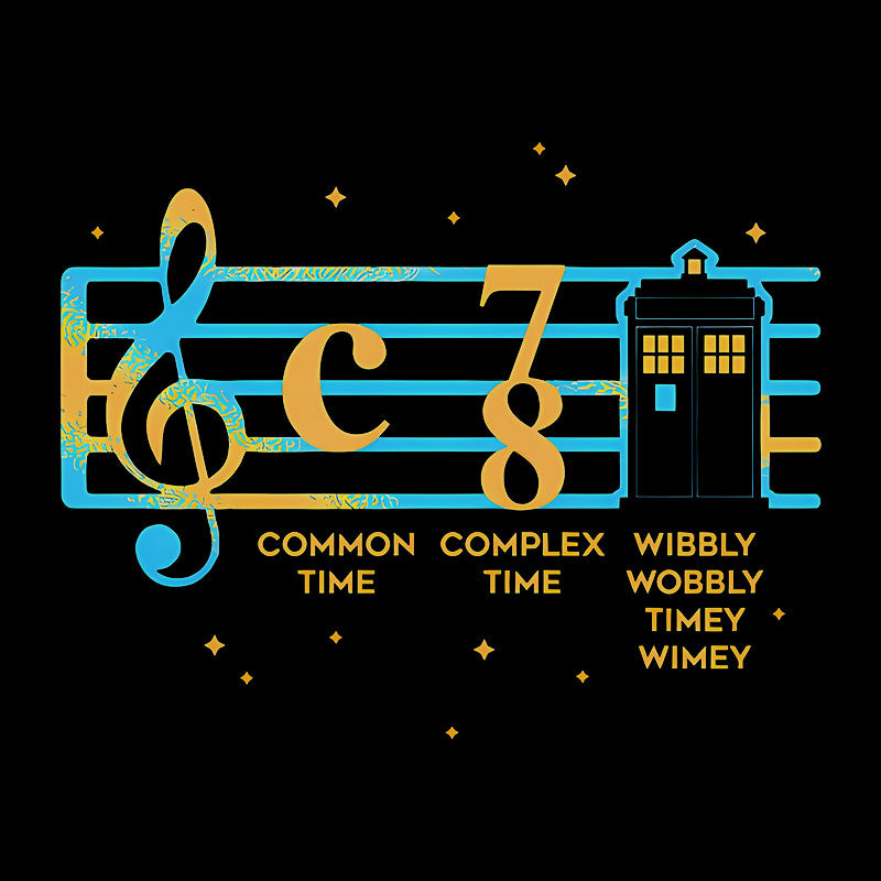 Wibbly Wobbly Timey Wimey Geek T-Shirt