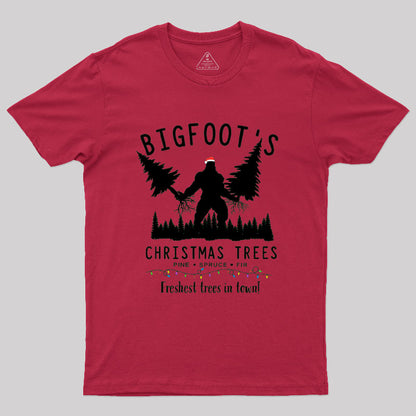 Bigfoot's Christmas Trees T-Shirt