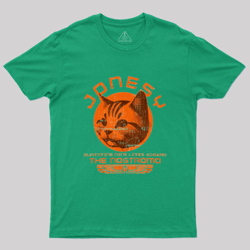 Surviving Nine Lives Aboard The Nostromo T-Shirt