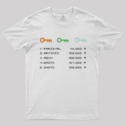 Ready Player One Leaderboard T-Shirt