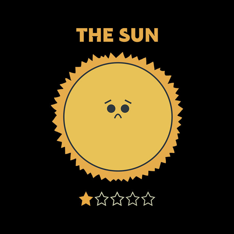 The Sun, One Star T-Shirt