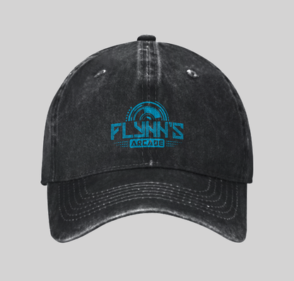 Flynn's Arcade Est 1982 Washed Vintage Baseball Cap