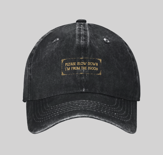 From the 1900s Washed Vintage Baseball Cap