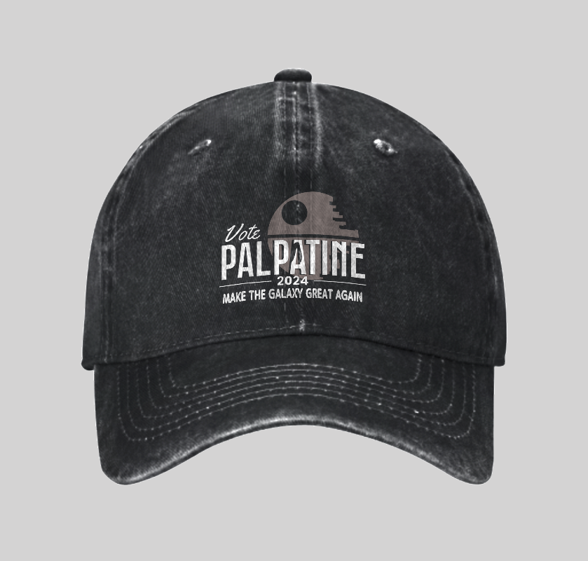 Make The Galaxy Great Again Washed Vintage Baseball Cap