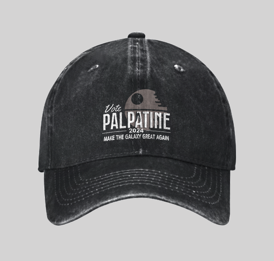 Make The Galaxy Great Again Washed Vintage Baseball Cap