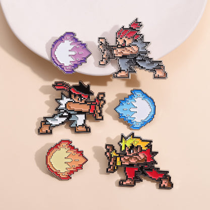 Street Fighter Street Game Pins