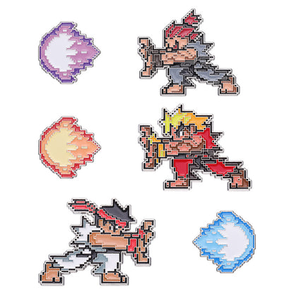 Street Fighter Street Game Pins