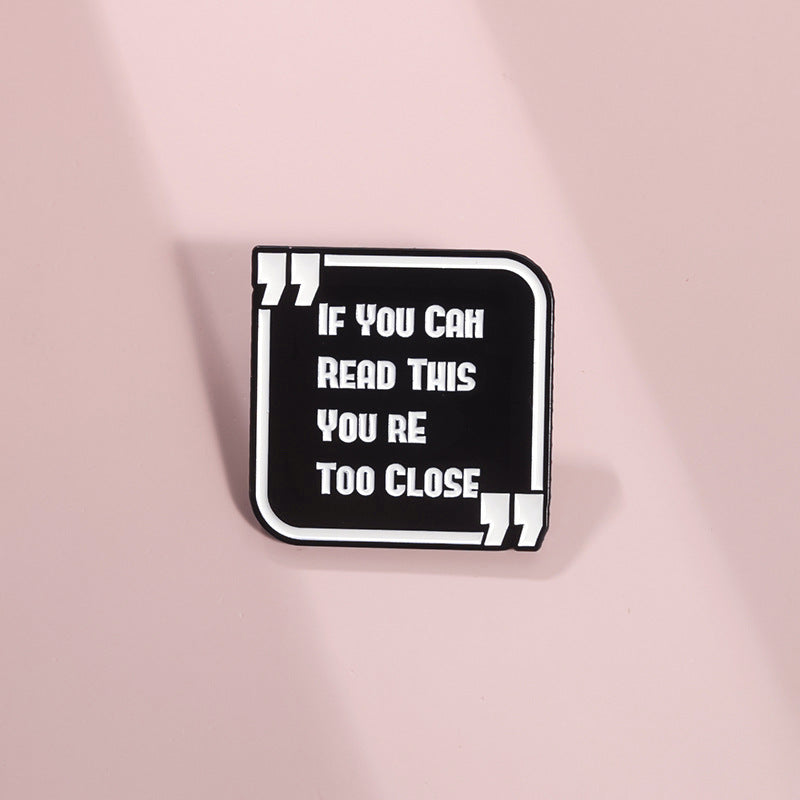 If You Can Read This Pins