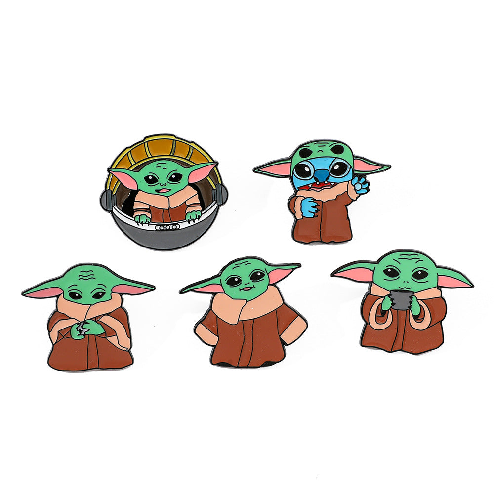 Baby Yoda Funny Pins