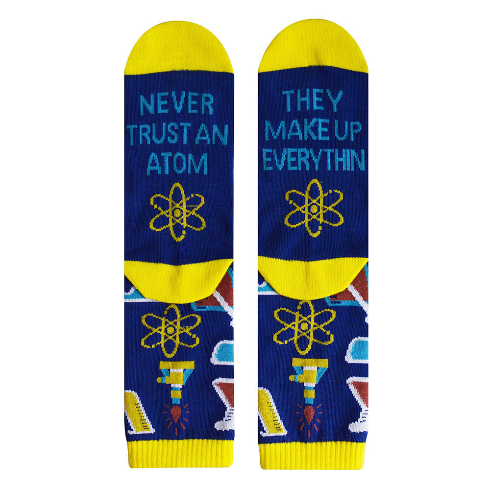 Geeksoutfit Men's Trend Science Socks for Sale online