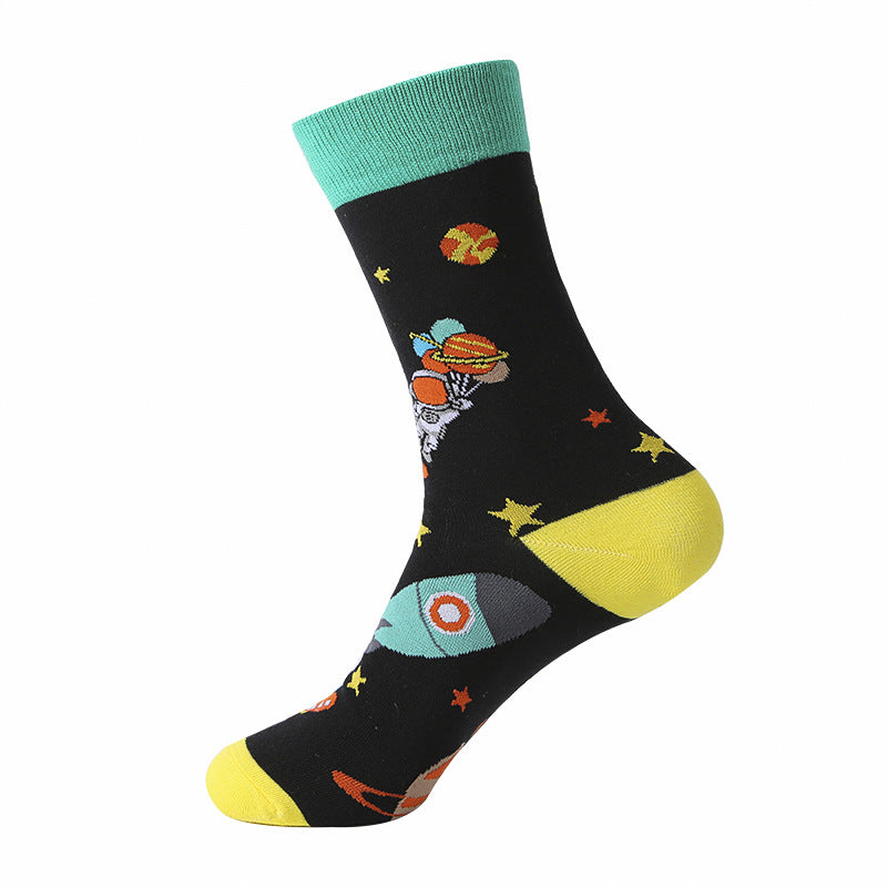 Cosmic Spaceman Men's Socks