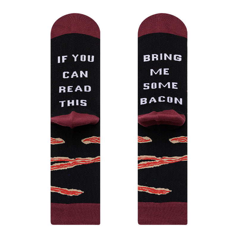 Autumn and Winter New Men's Socks IF YOU CAN READ THIS