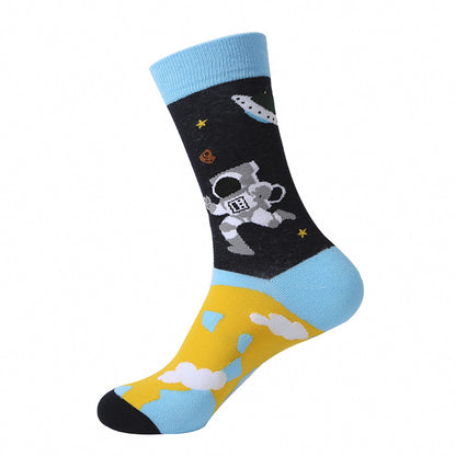 Cosmic Spaceman Men's Socks