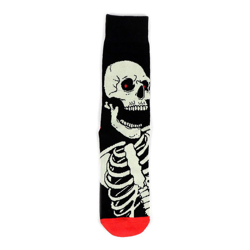 New Halloween Fun Skull Socks