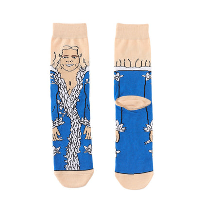 Film Cartoon Long Cotton Socks