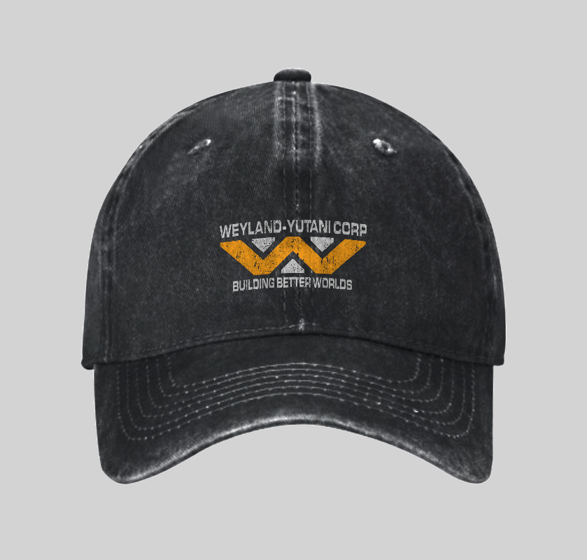 Weyland yutani Corp Washed Vintage Baseball Cap