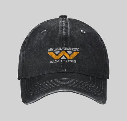 Weyland yutani Corp Washed Vintage Baseball Cap