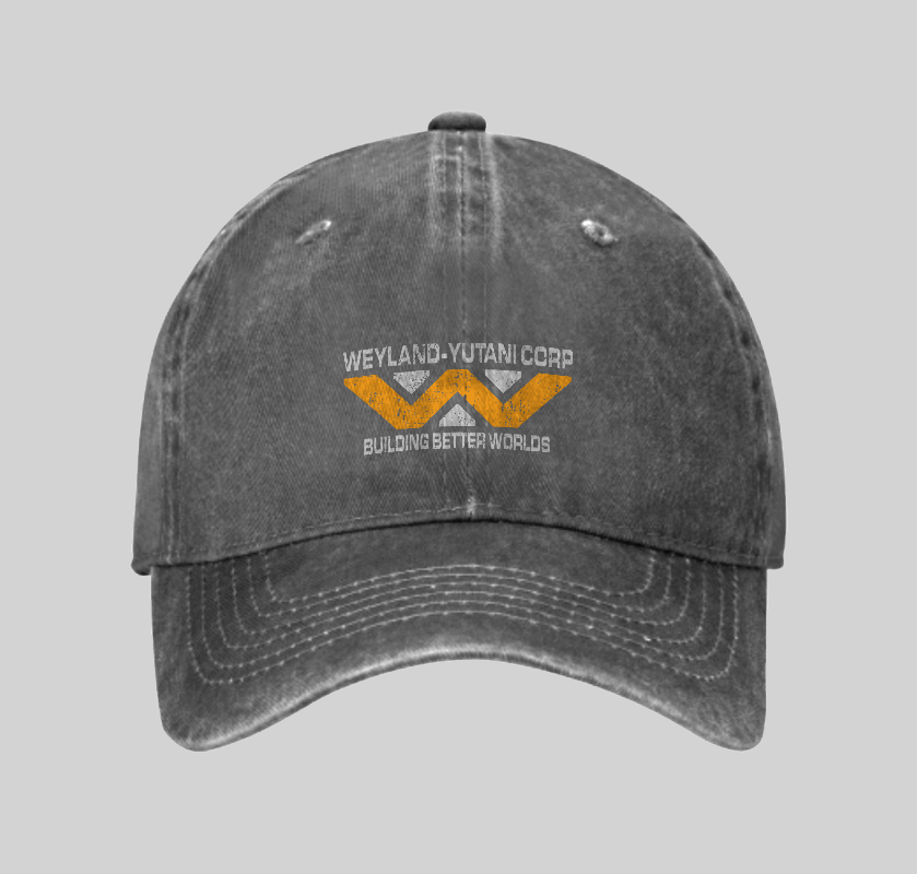 Weyland yutani Corp Washed Vintage Baseball Cap