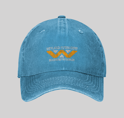 Weyland yutani Corp Washed Vintage Baseball Cap