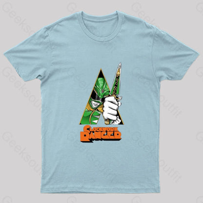 A Clockwork Ranger Geek T-Shirt Light Blue / S