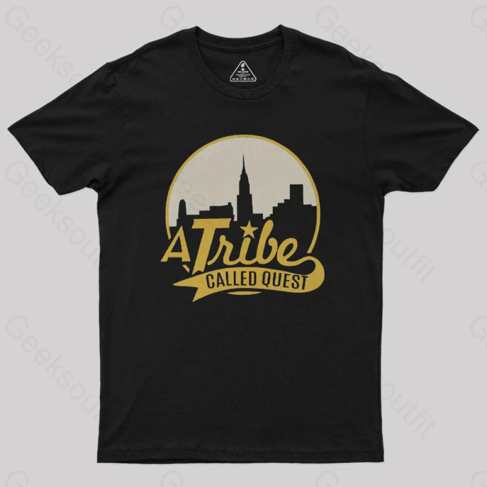 A Tribe Called Quest Geek T-Shirt Black / S