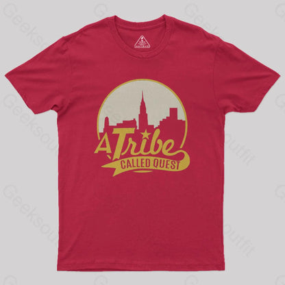 A Tribe Called Quest Geek T-Shirt Red / S