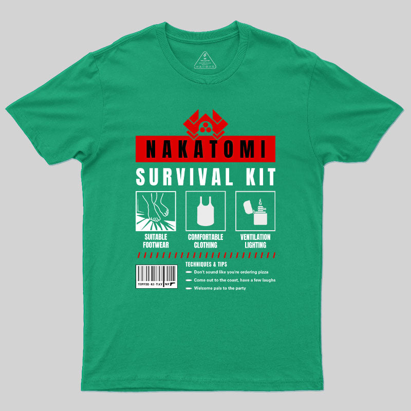 Nakatomi Survival Kit T-Shirt