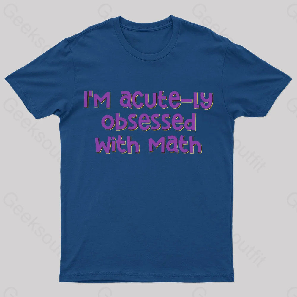 Acute Obsession Nerd T-Shirt Navy / S